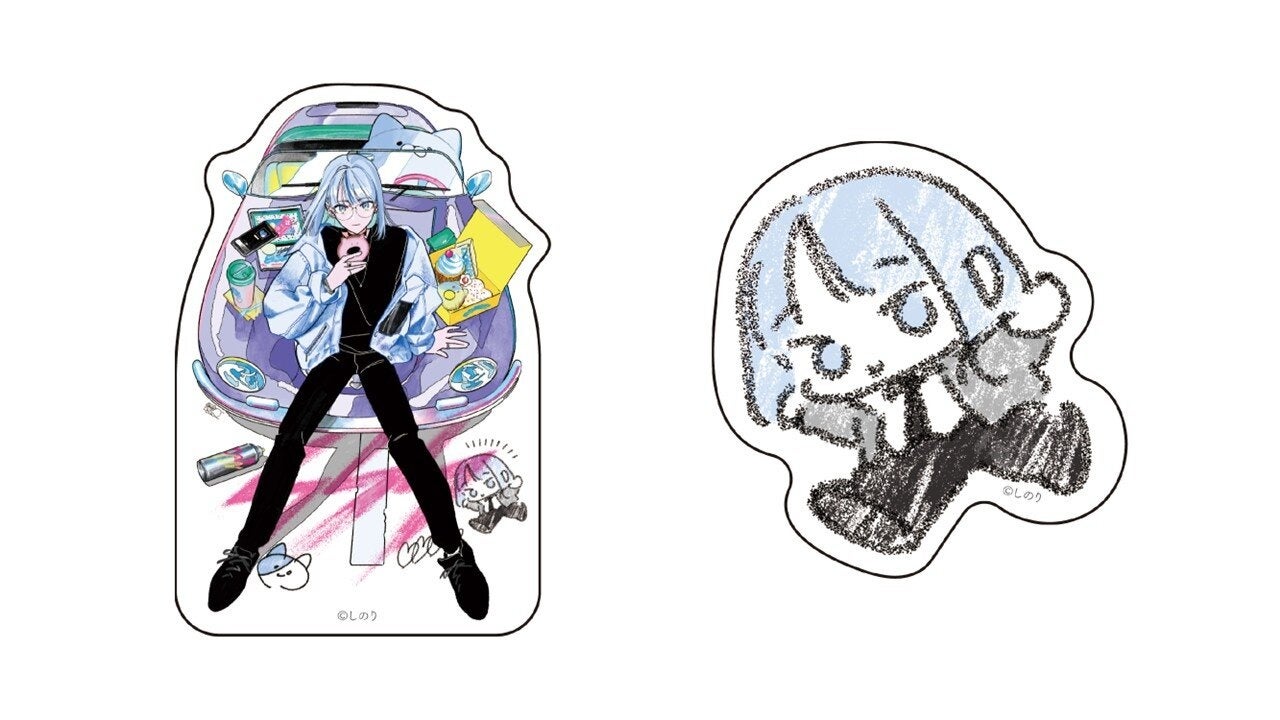 しのりのステッカーデザイン集