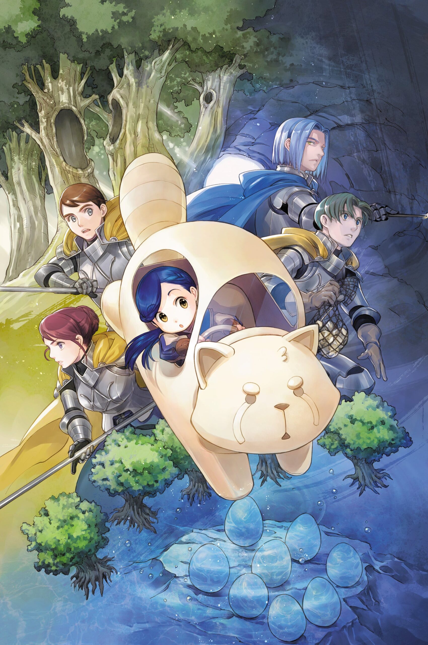 キャラクターたちの冒険シーン