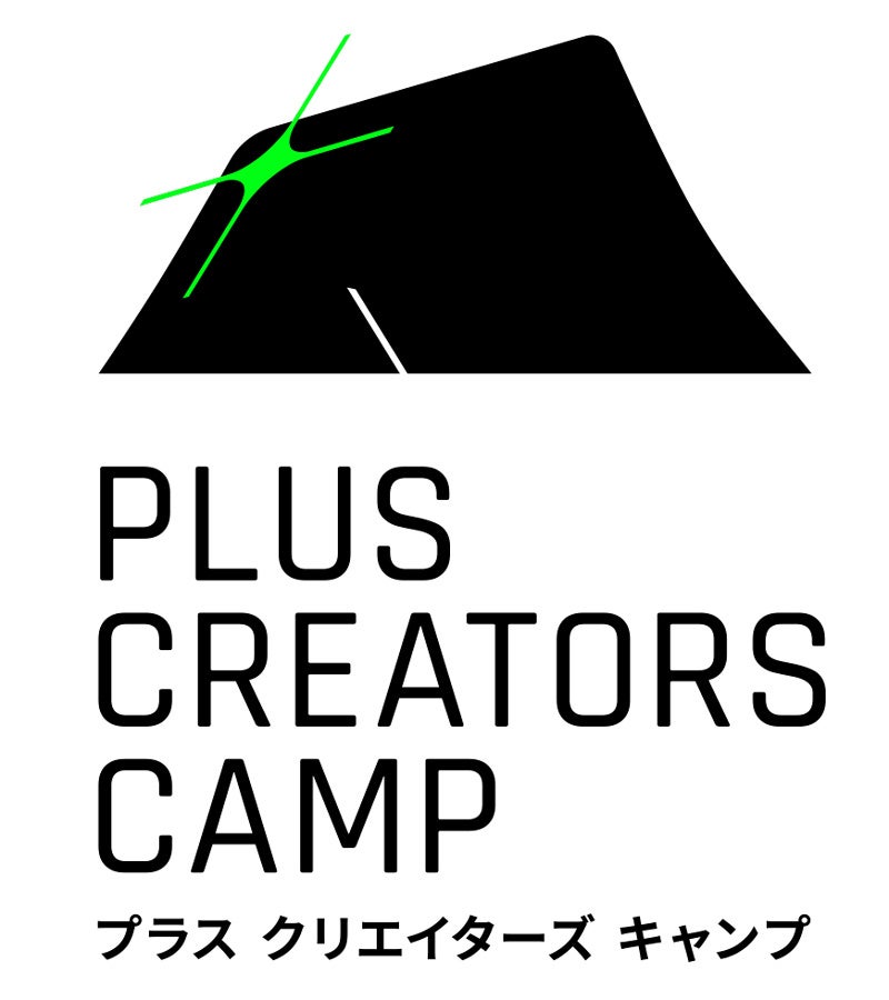 PLUS CREATORS CAMPのロゴデザイン