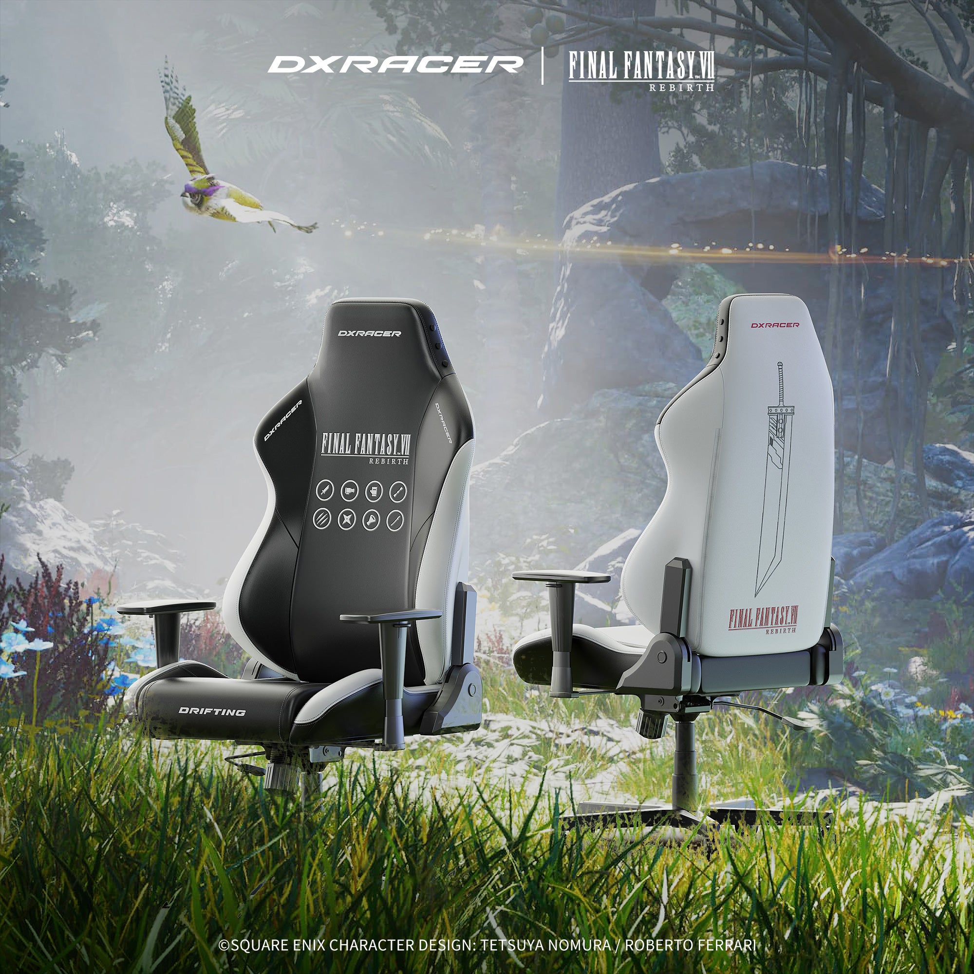 DXRacerのFFVIIデザインチェア