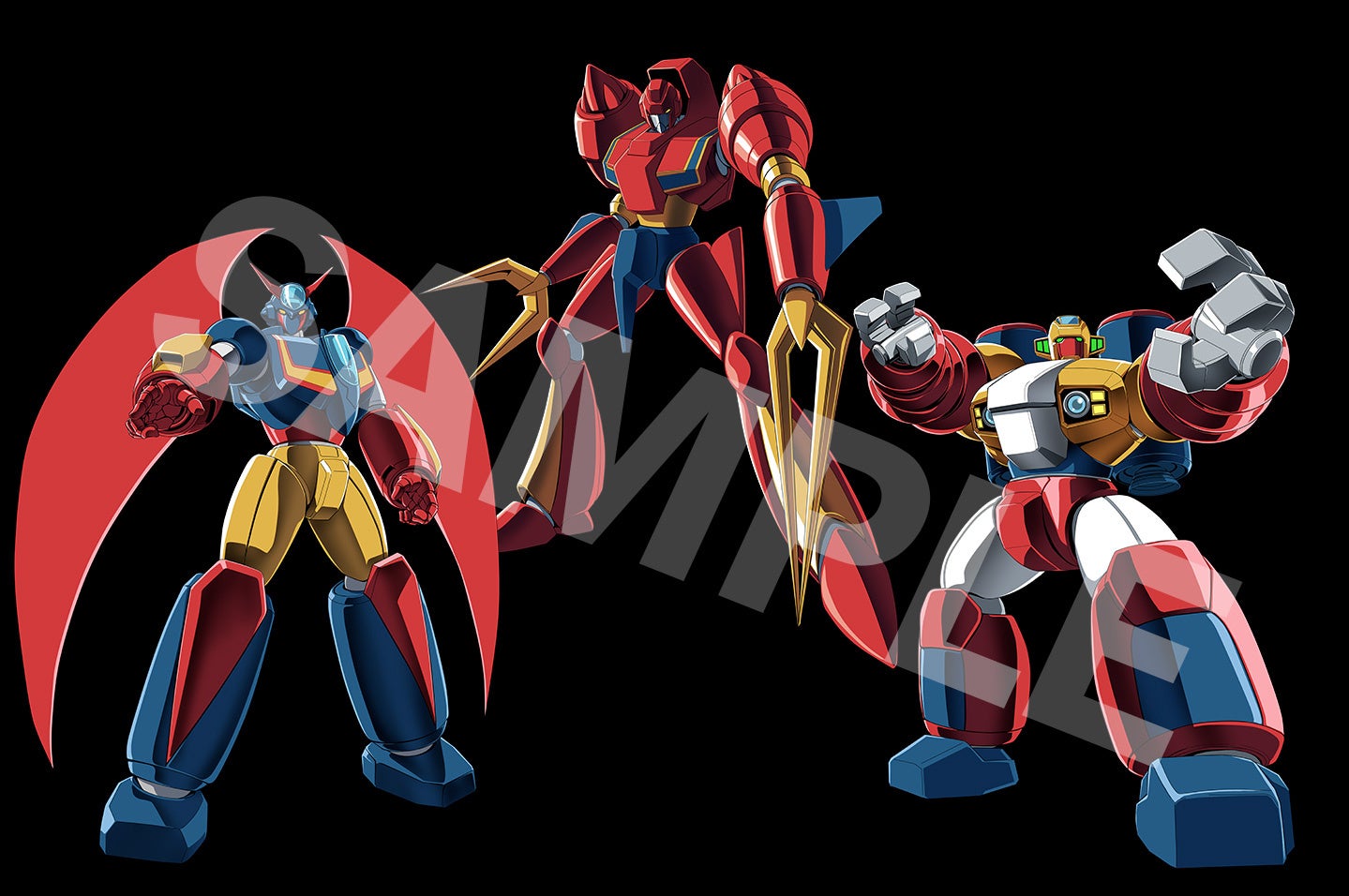 個性的なロボットたちの集合