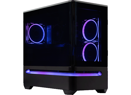 前面ファン付きのASUSゲーミングPC