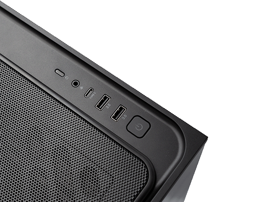 USBポート付きASUSPCの操作パネル