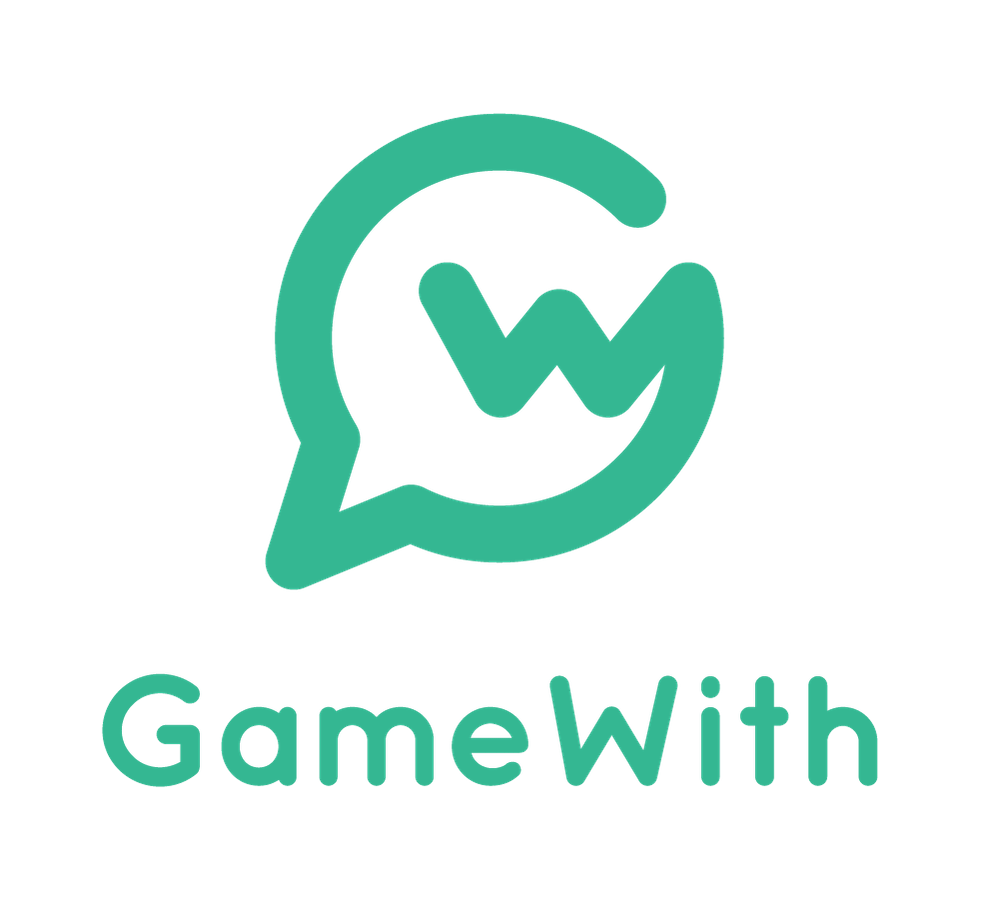 GameWithの緑色ロゴデザイン