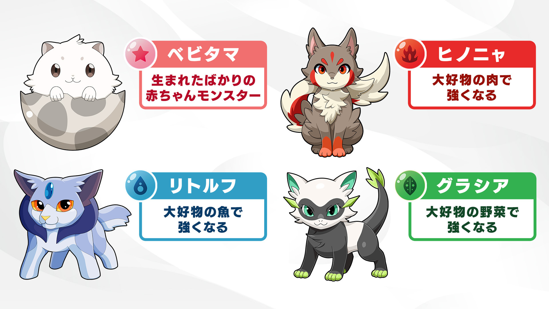 カード選択画面で食材を選ぶ