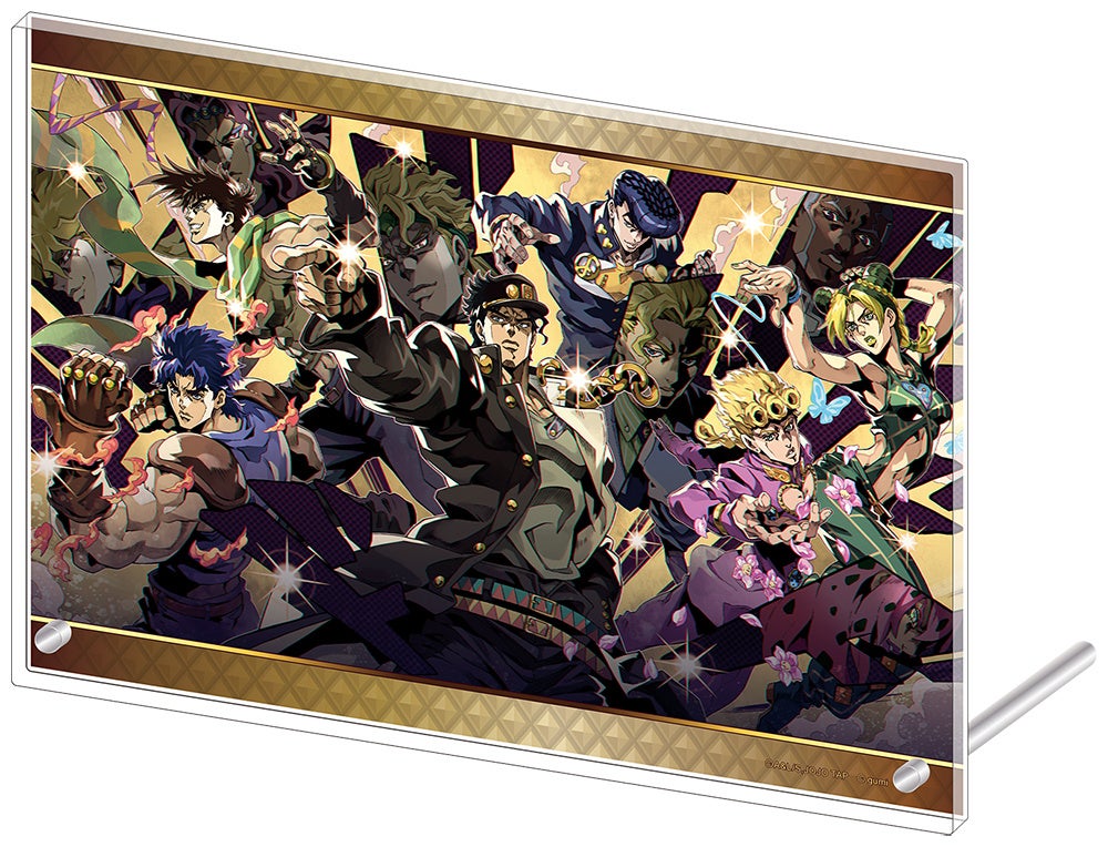 ジョジョアクリルスタンド集合イラスト