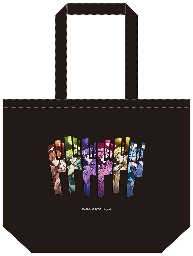 ジョジョのデザイン入りトートバッグ