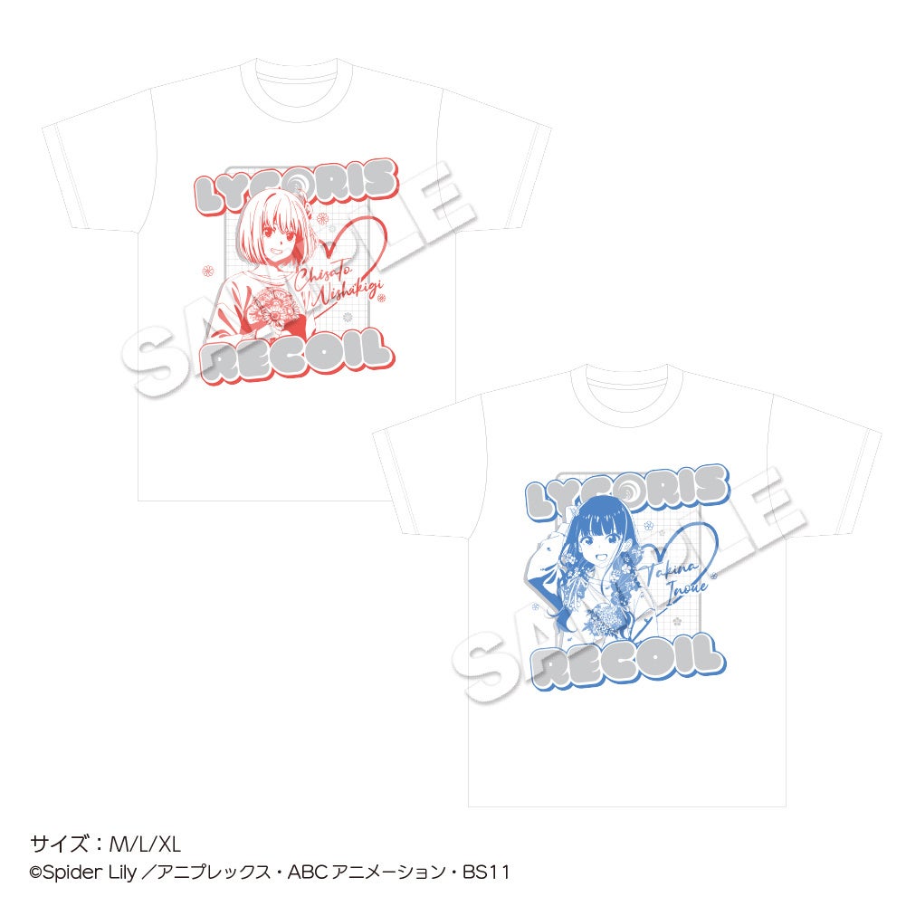 キャラクターイラストがプリントされたTシャツ