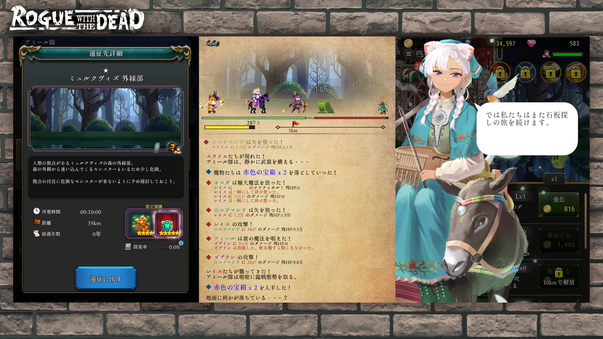 エインヘリアル遠征の詳細設定