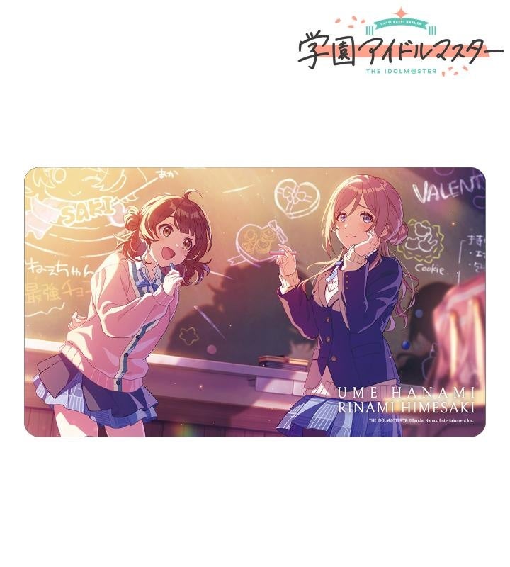 教室でのアイドルの交流シーン