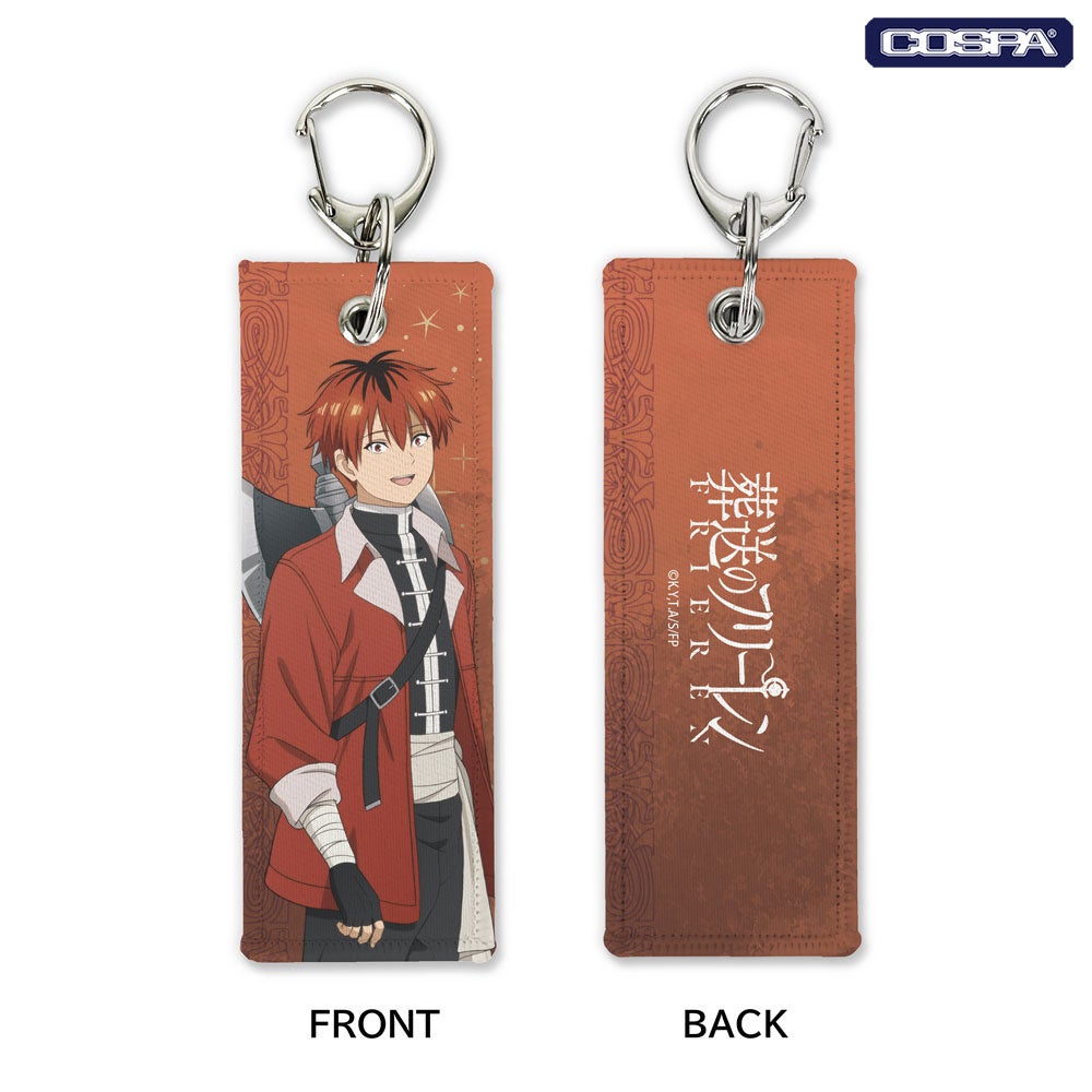 赤髪キャラクターデザインのキーホルダー