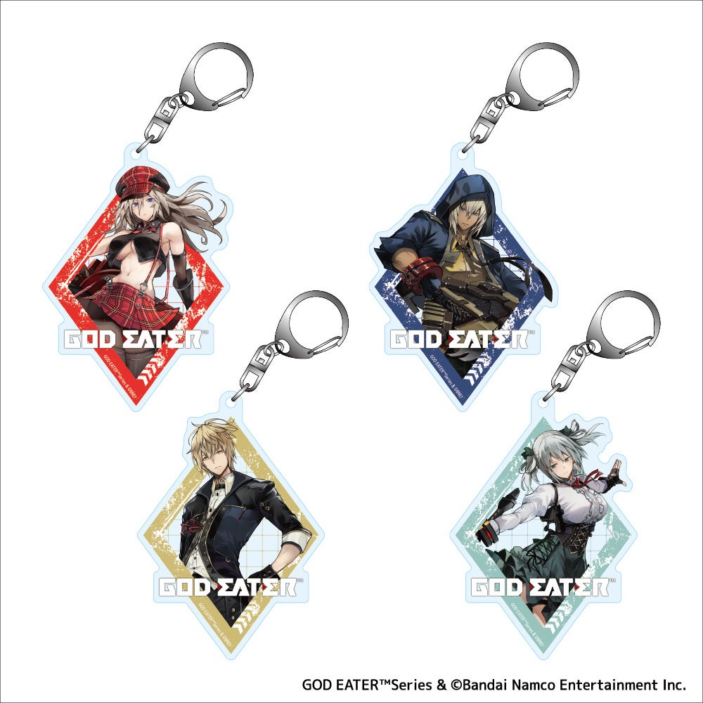 GOD EATERキャラのキーホルダー