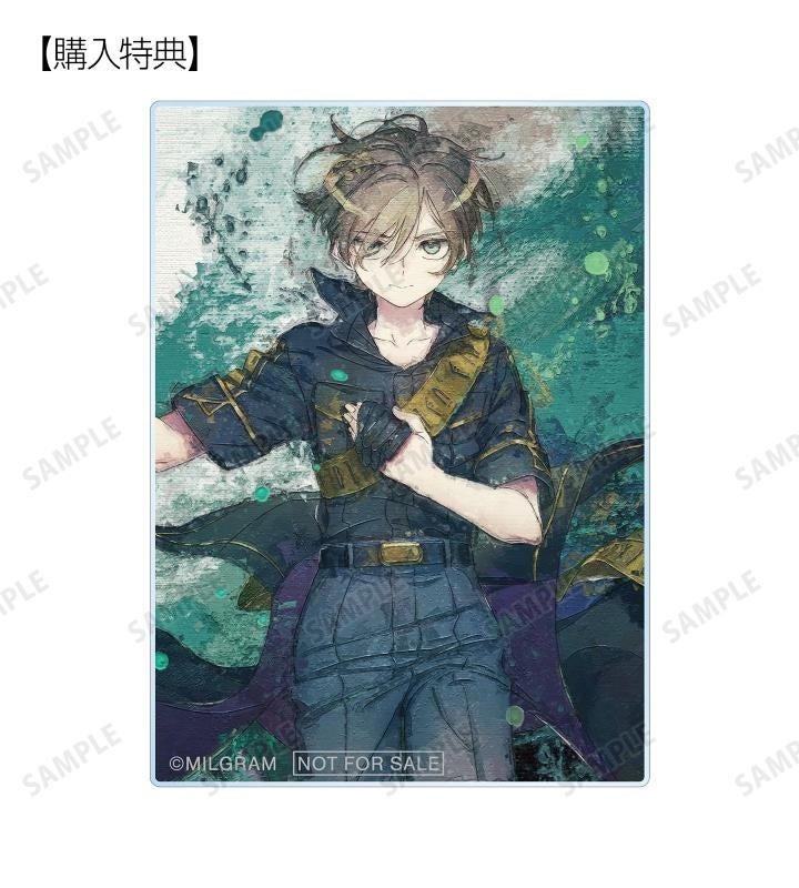 MILGRAMキャラクターの購入特典イラスト