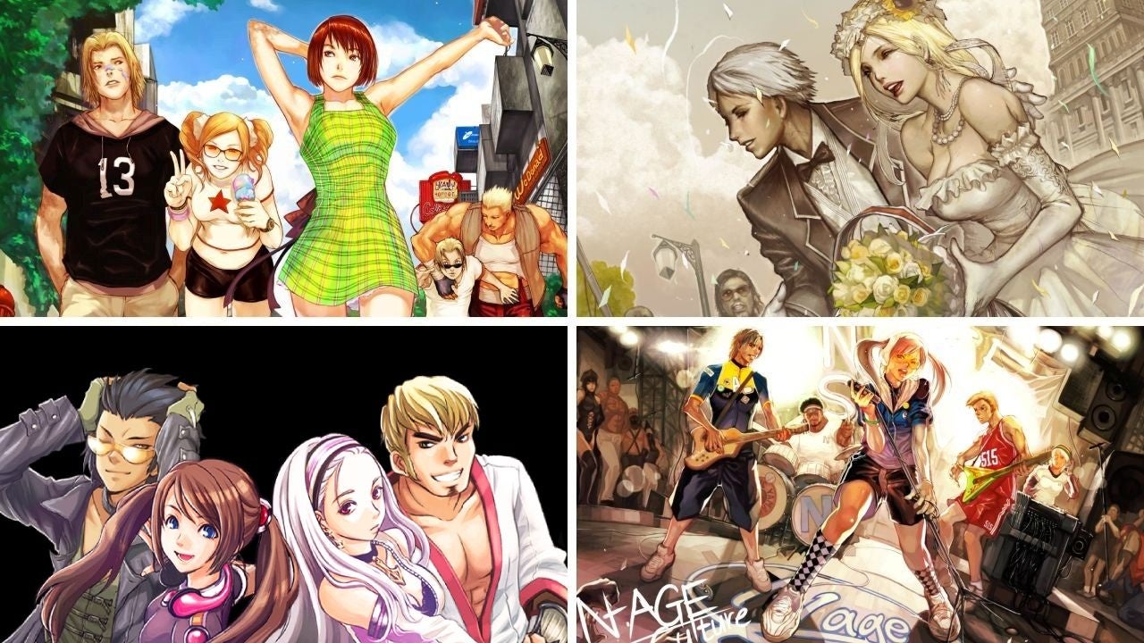 ゲームキャラのイラスト集