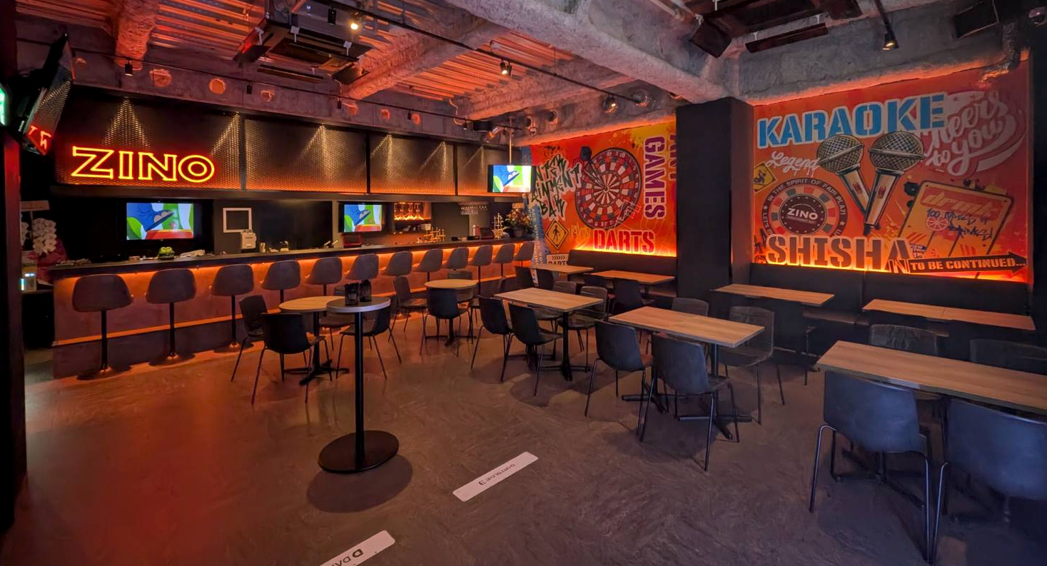 ZINO柏店の店内全景