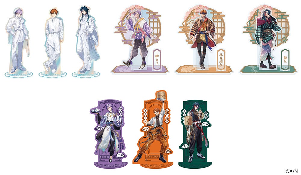 3SKMアクリルスタンド展示