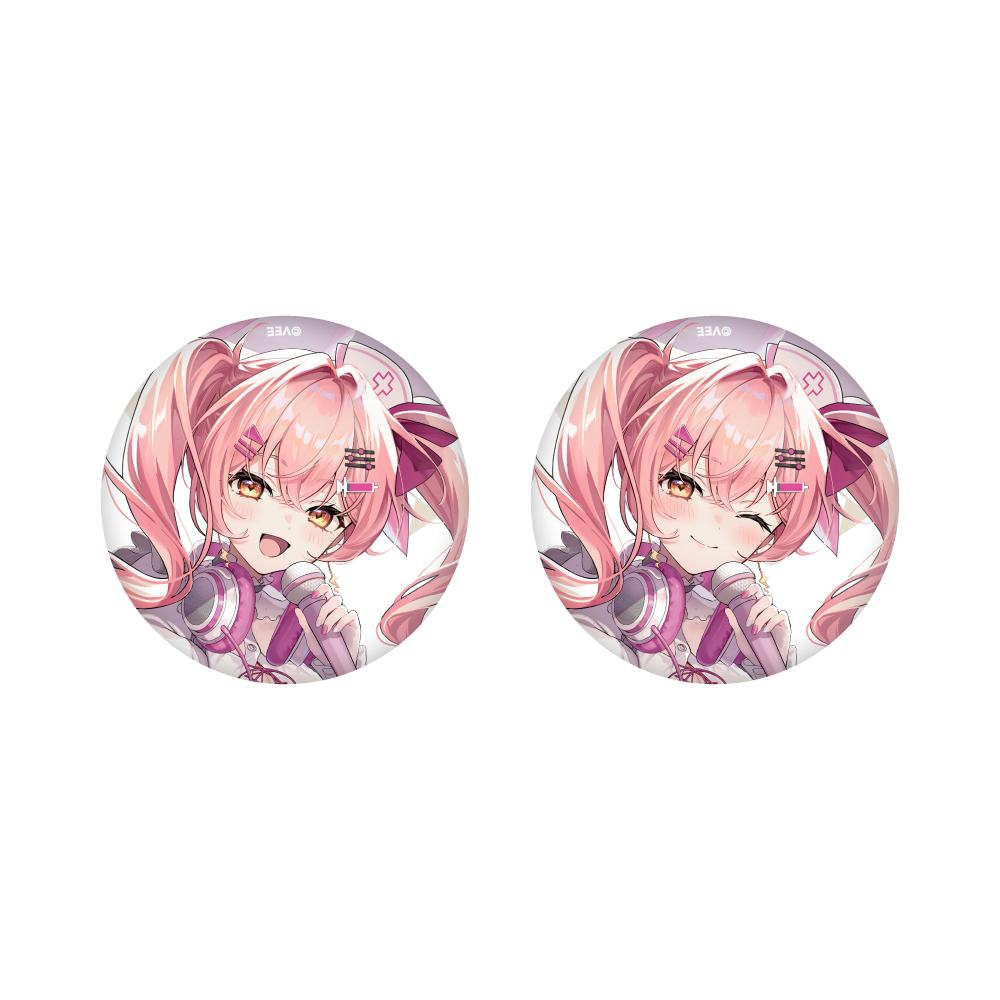 みなとんの缶バッジ2個セット