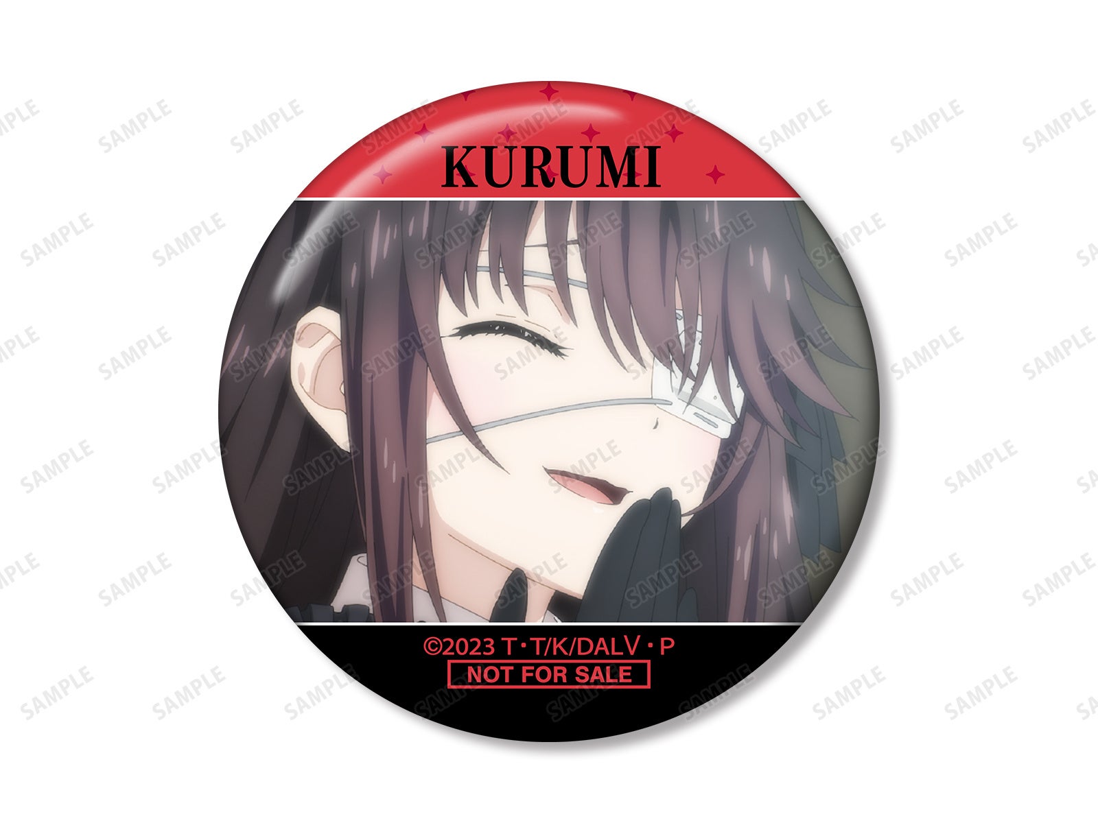 笑顔のキャラクター特製缶バッジ