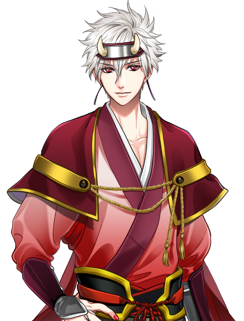 赤い装束を纏った世鬼千姫キャラクター