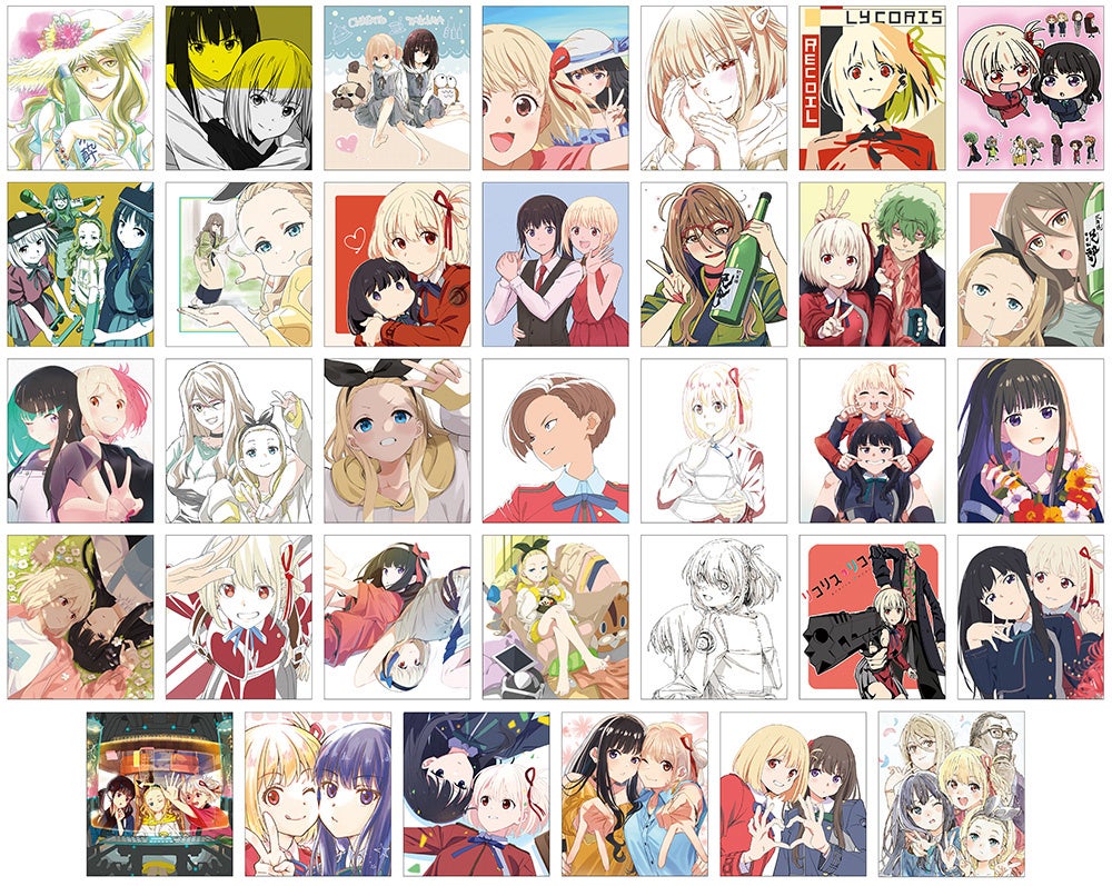 リコリス・リコイルのキャラクター集