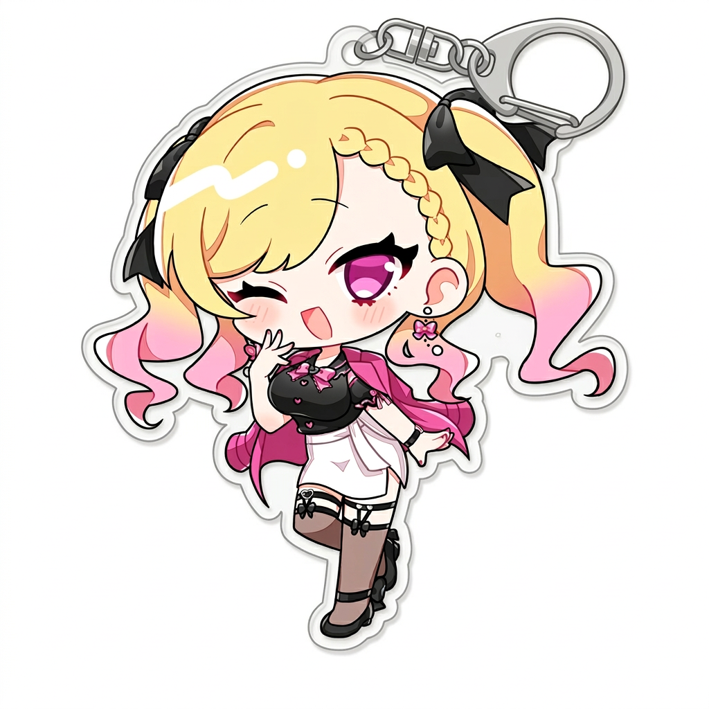 かわいいデザインの叶恋キーホルダー