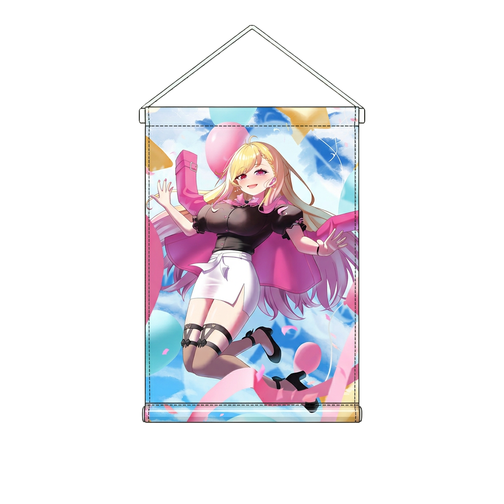 叶恋の誕生日記念タペストリー