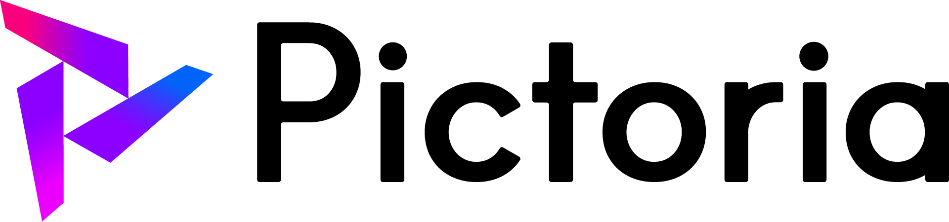 Pictoriaのロゴデザイン