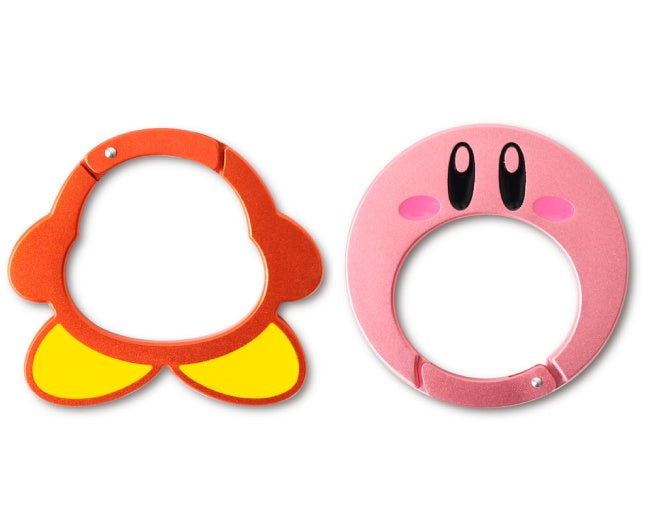カービィとキャラクターモチーフのバックル