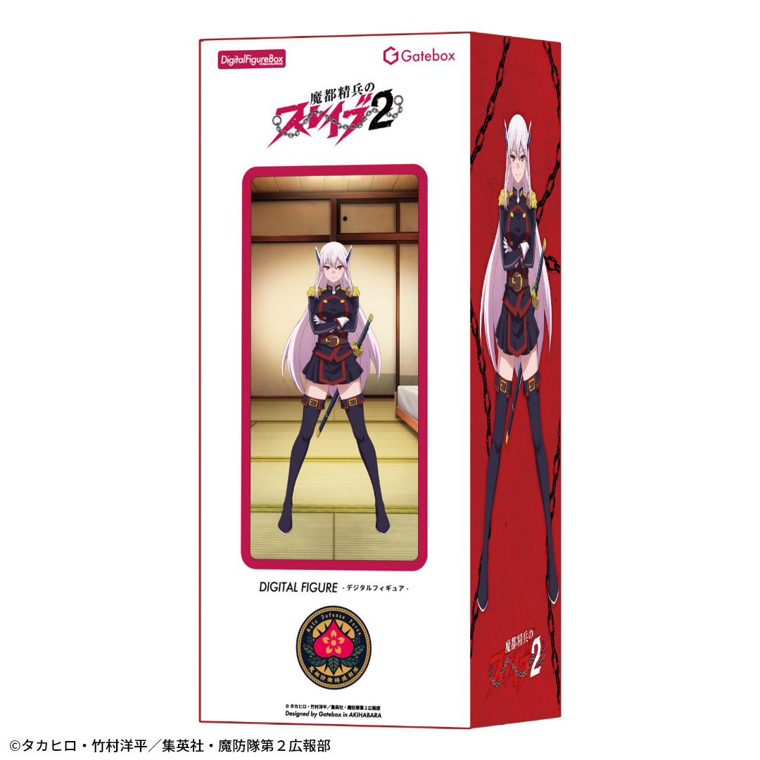 デジタルフィギュアのパッケージ側面