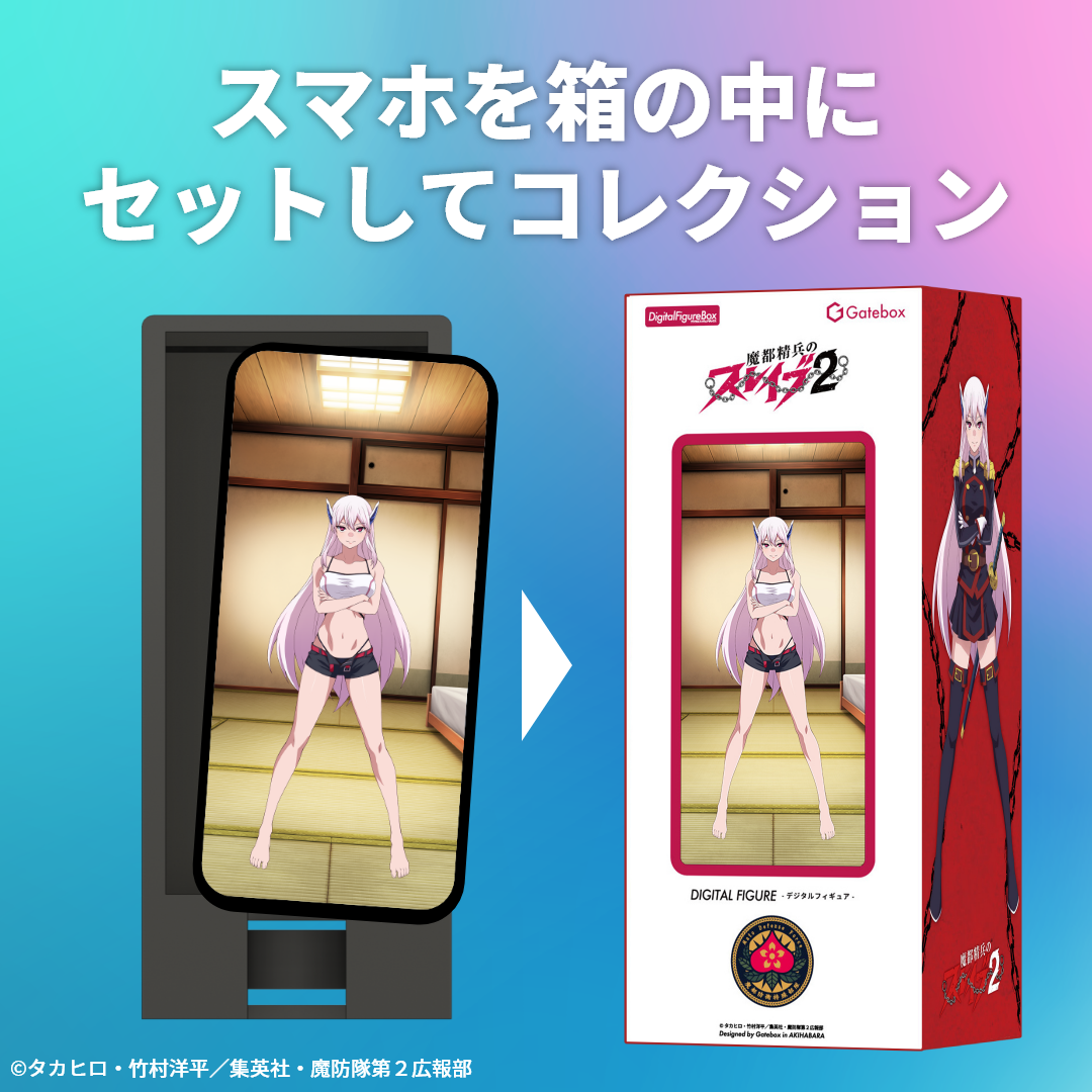 スマホセットでコレクション展示