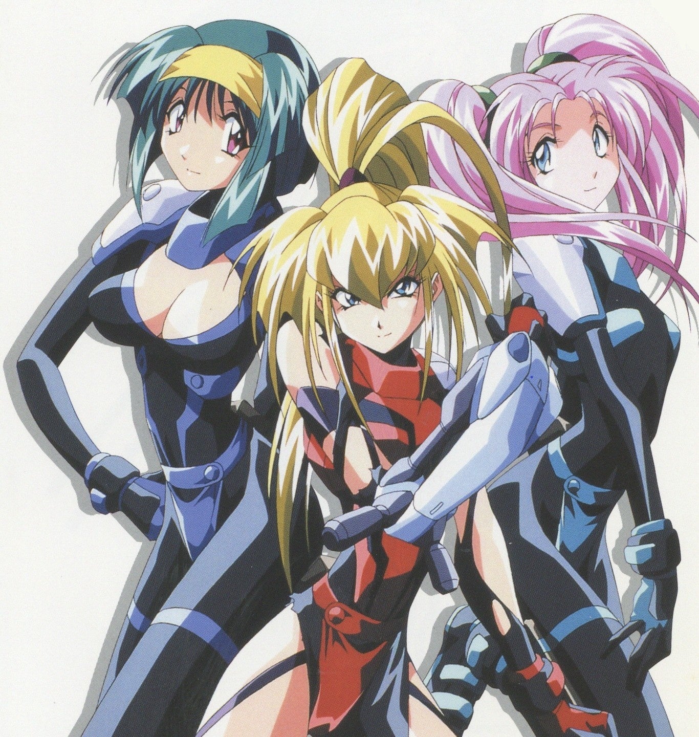 戦闘服の少女たち、影技OVA