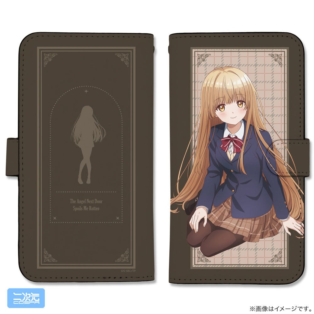 手帳型スマホケース椎名真昼デザイン