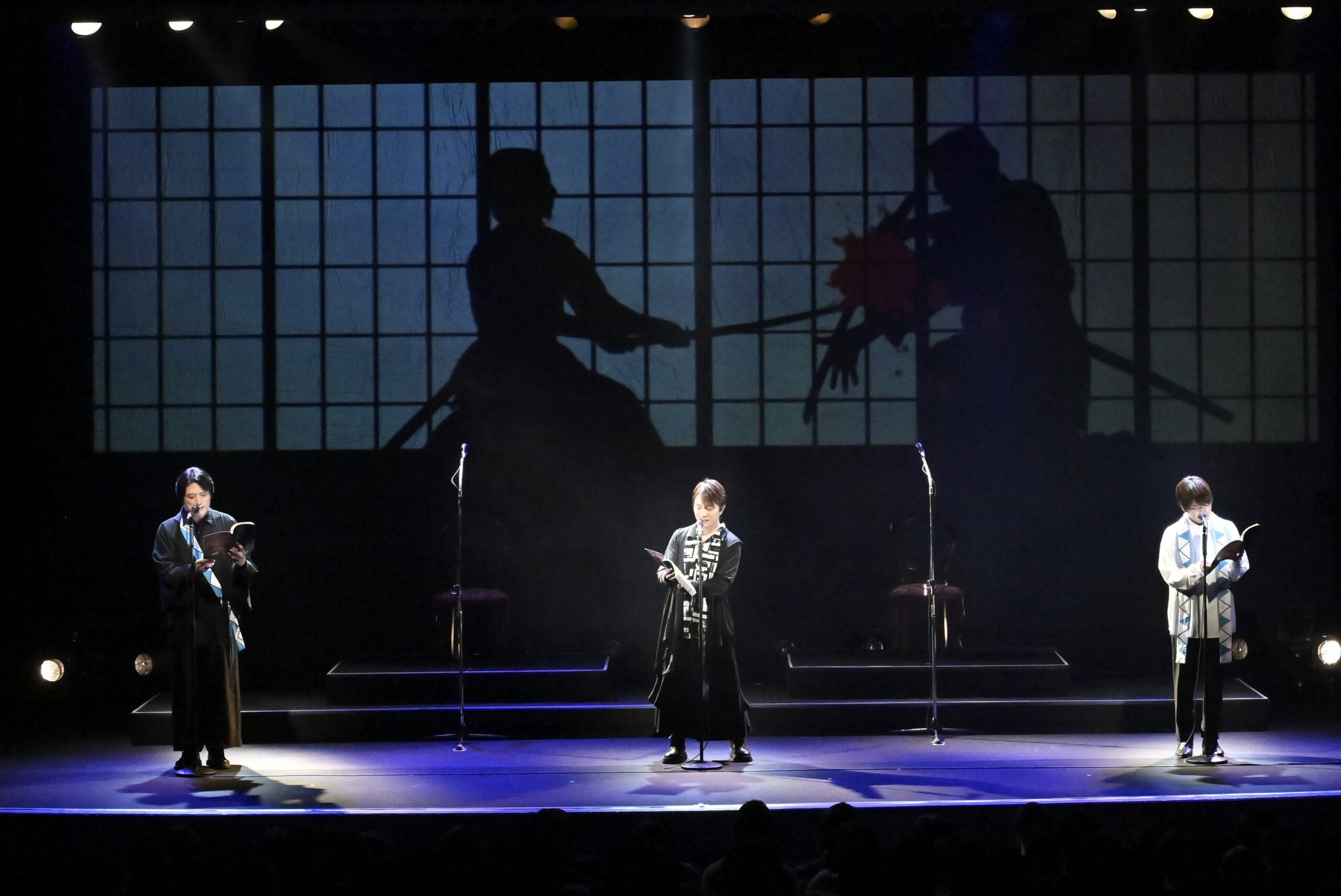 朗読劇『新選組の恋』の舞台演出