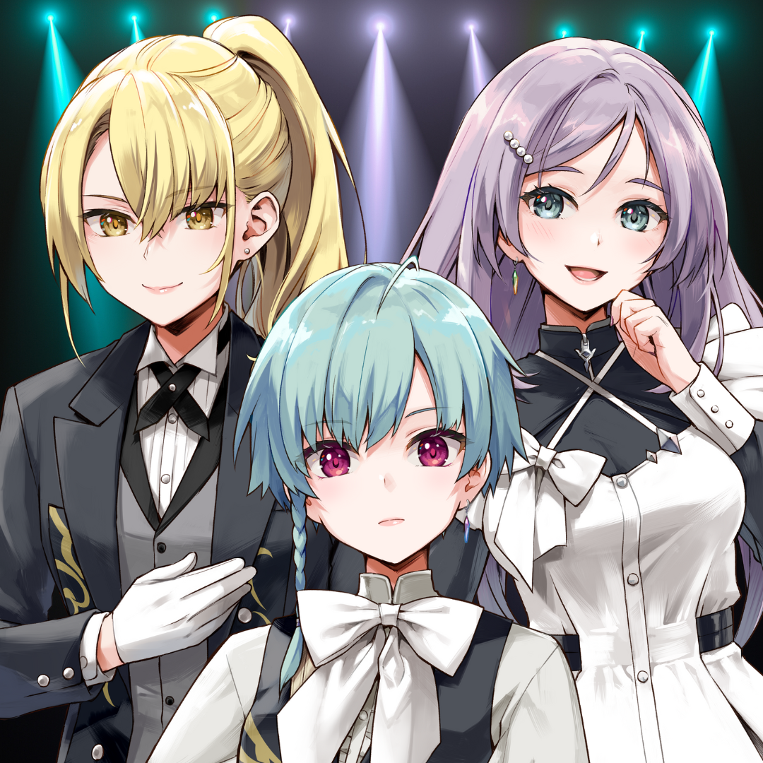 キャラクターたちのライブ姿