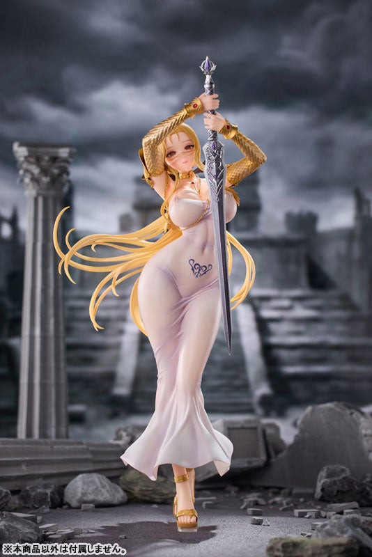 前方からのフィギュアのアップ