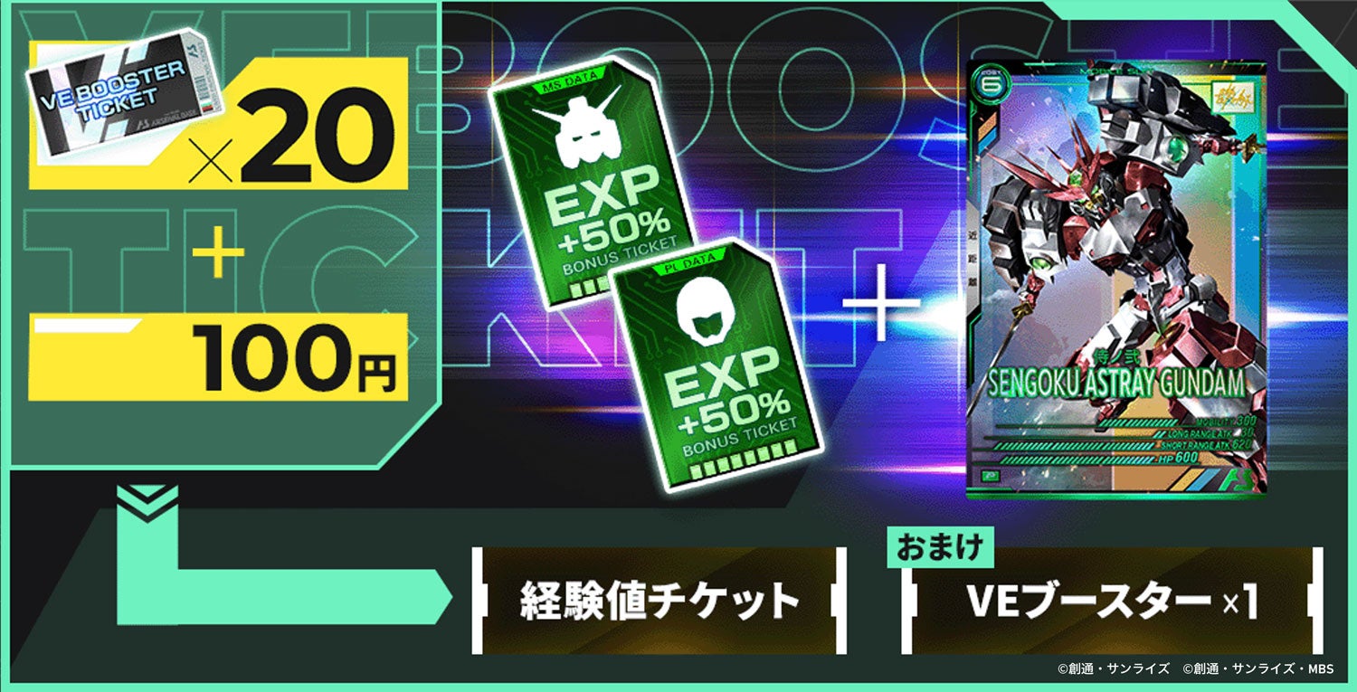 VEブースターチケットと特典