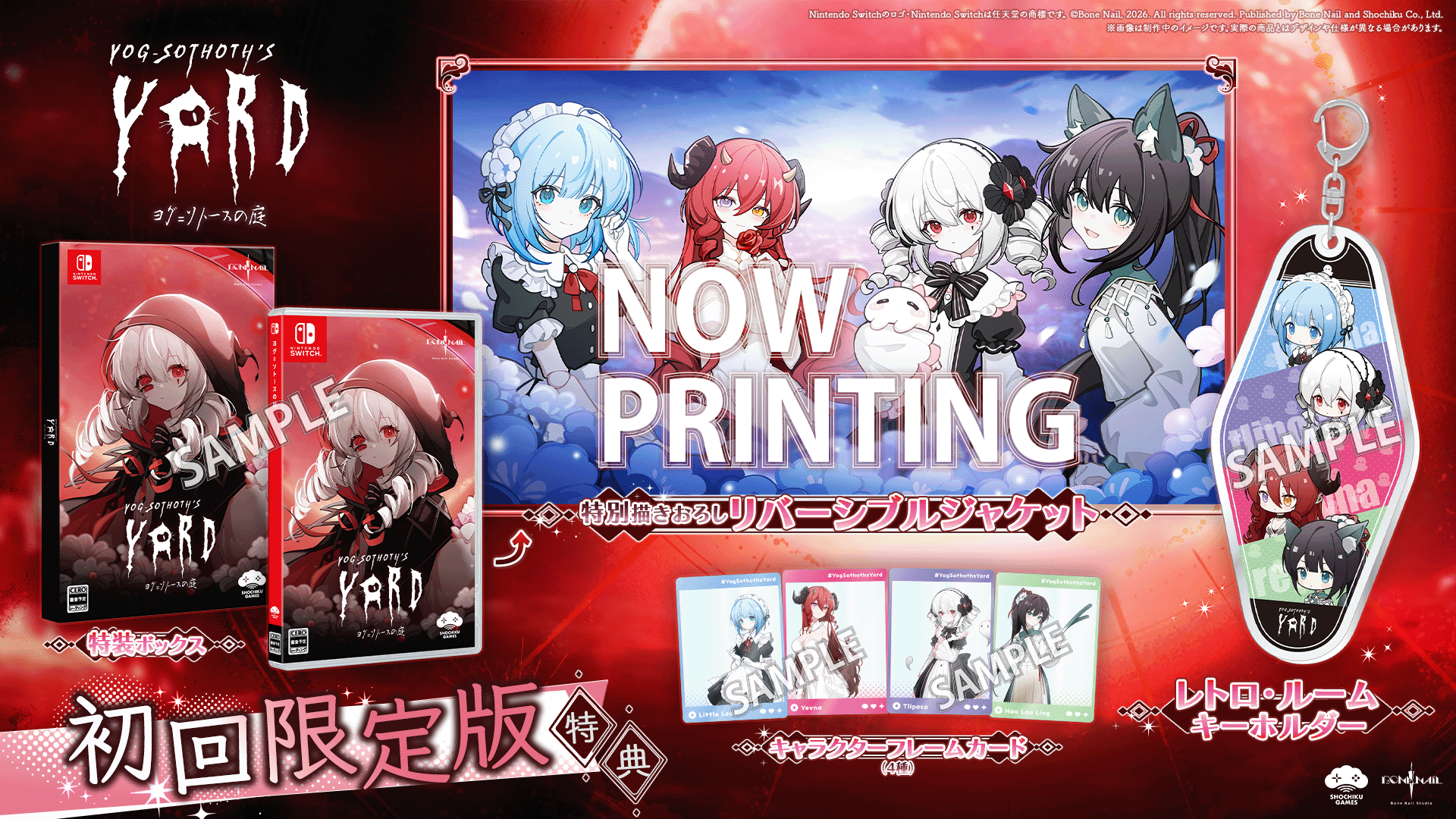 限定版パッケージと特典一覧