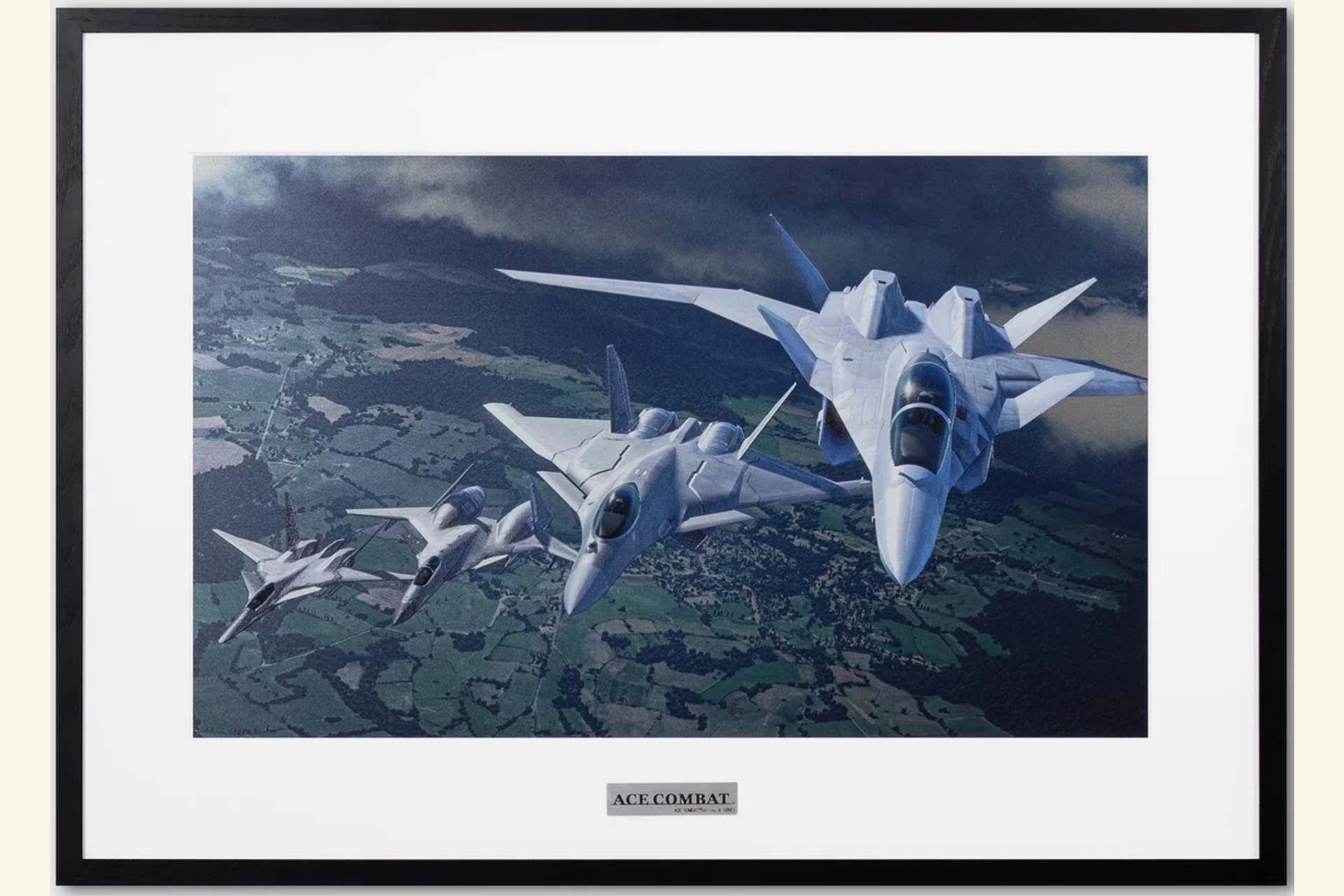 ACE COMBATの戦闘機フライトシーン