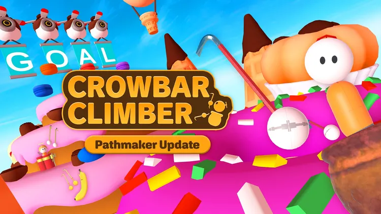 クローバークライマーアップデート画面