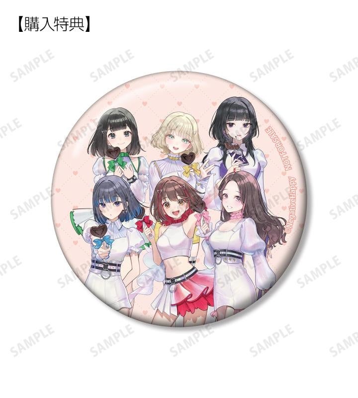 購入特典のキャラクター集合バッジ