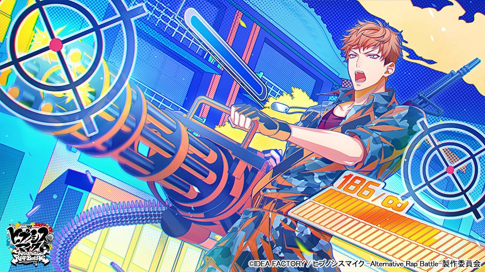 金髪のキャラクターが大砲を操る