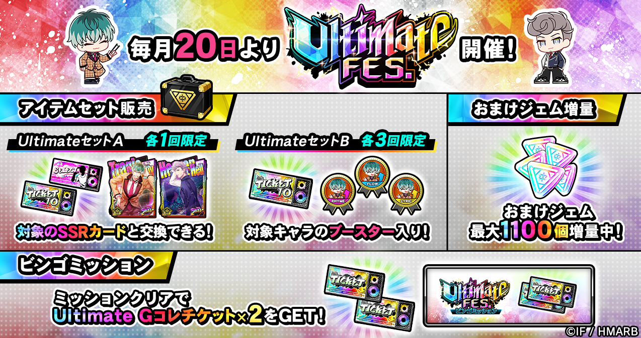 Ultimate FES. のアイテムや報酬情報