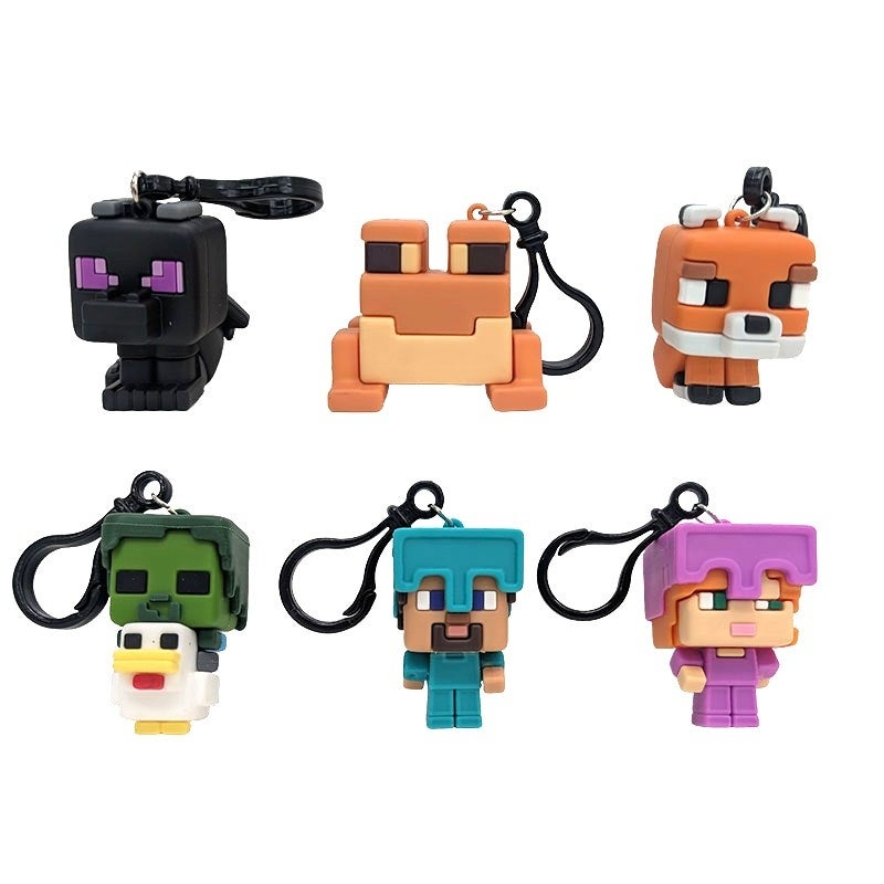 立体ラバーキーホルダーのキャラクター