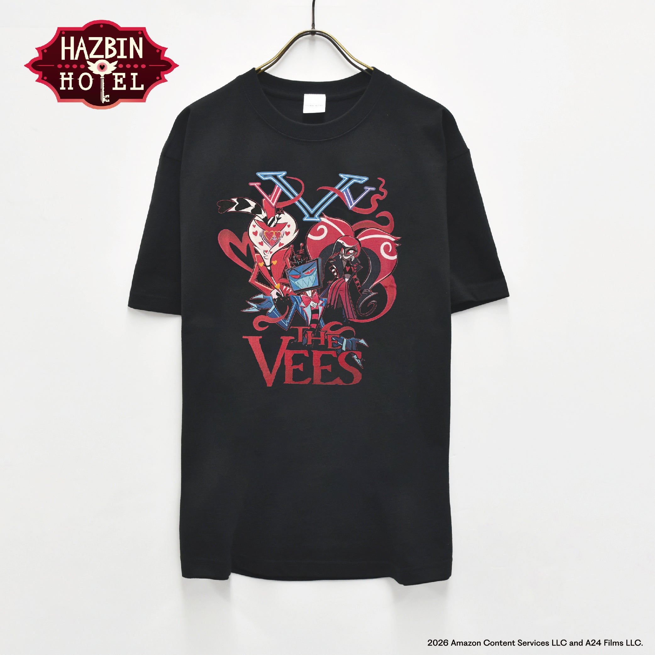 Hazbin Hotel新作TシャツThe Vees