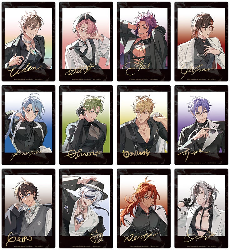 サイン入りキャラクターパネル