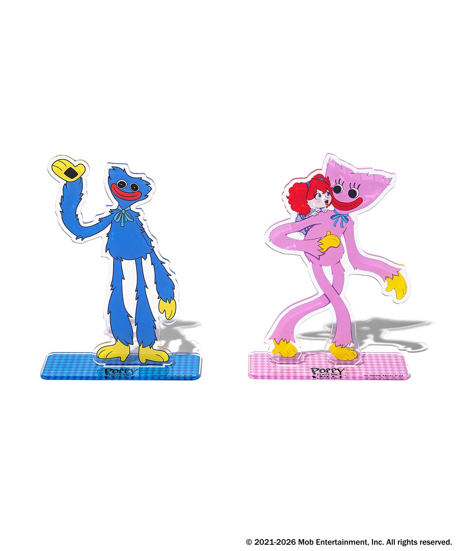 コミカルデザインのキャラクタースタンド