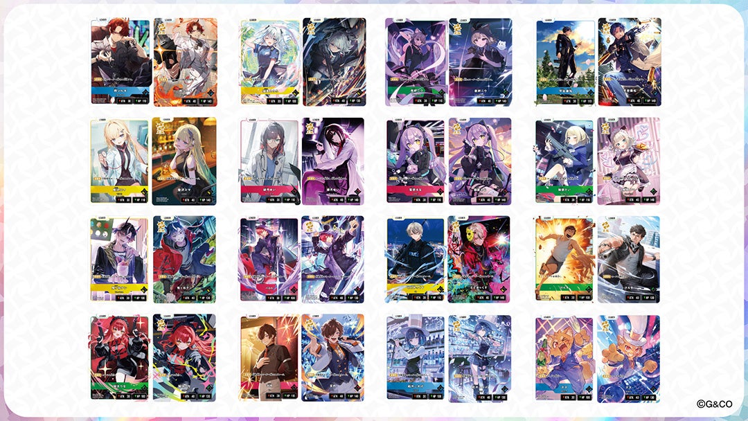 複数のカードが並ぶデザイン詳細