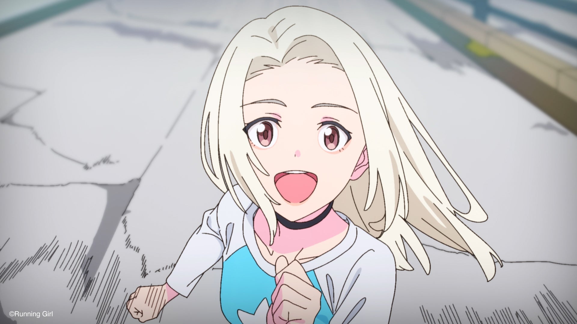 走る少女、Running Girlのキャラクター