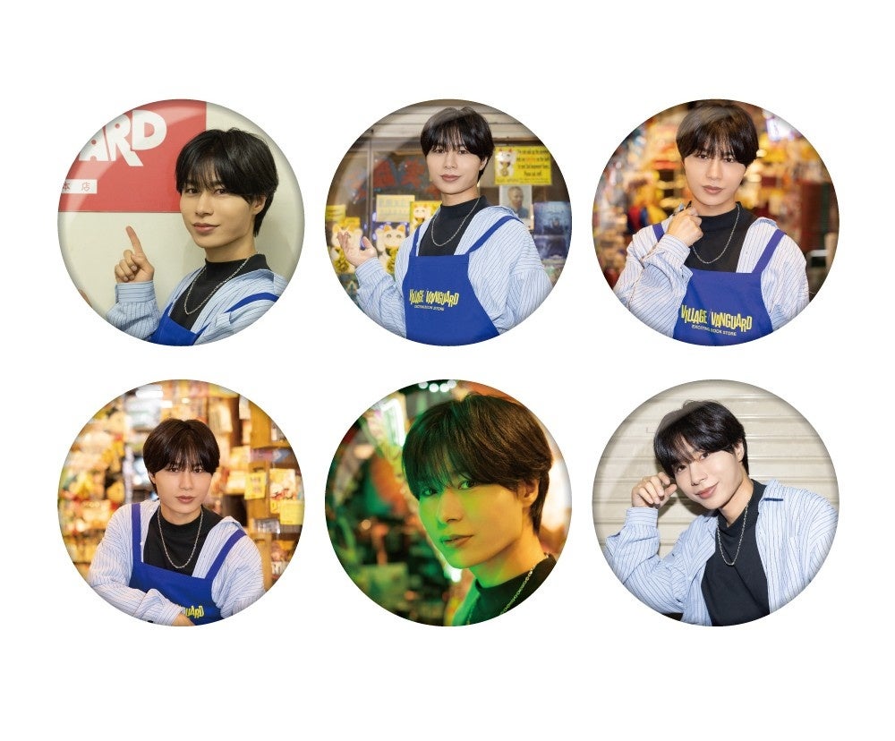 缶バッジのコレクション