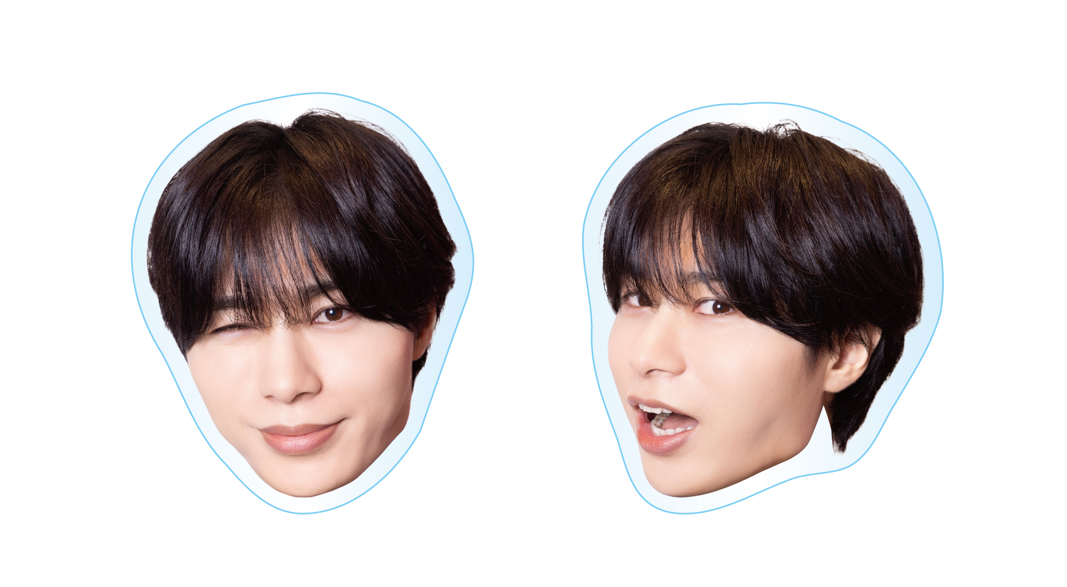 二種類のアクリルマグネット